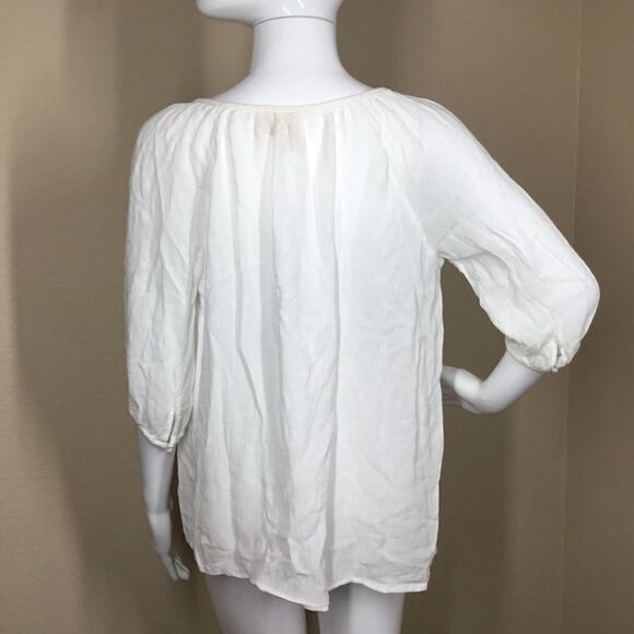Passport Pleated Boho Top C4 - Picture 2 of 6